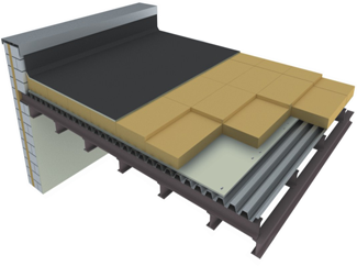 Утепление кровли БЕЛТЕП марки РУФ 30 и других